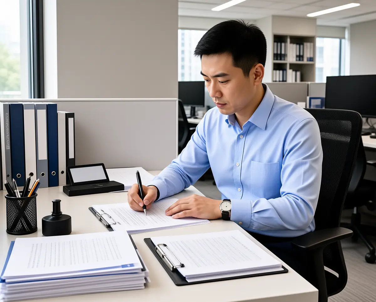 办公场景：中国职场人使用文具